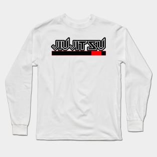 Brazilian Jiujitsu Metal Belt Ranked Long Sleeve T-Shirt